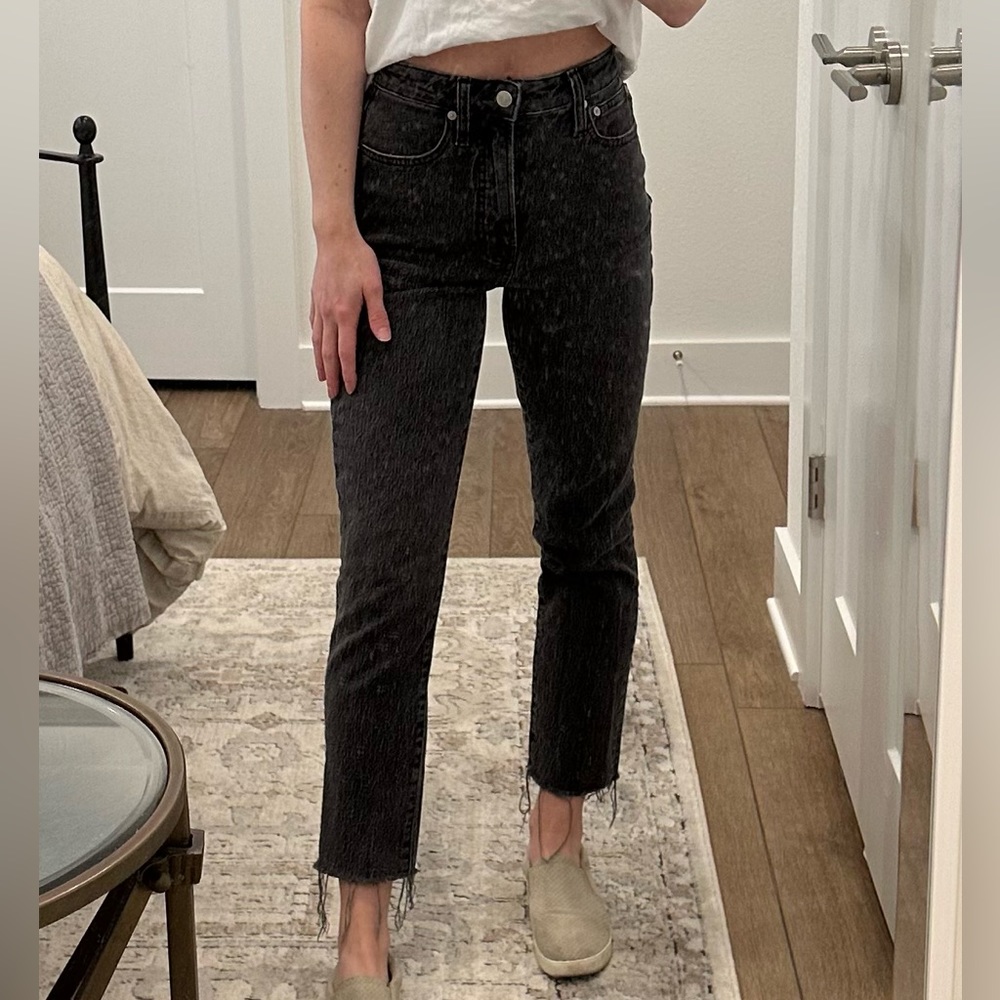 Madewell Curvy Perfect Vintage Jean, Black, 24